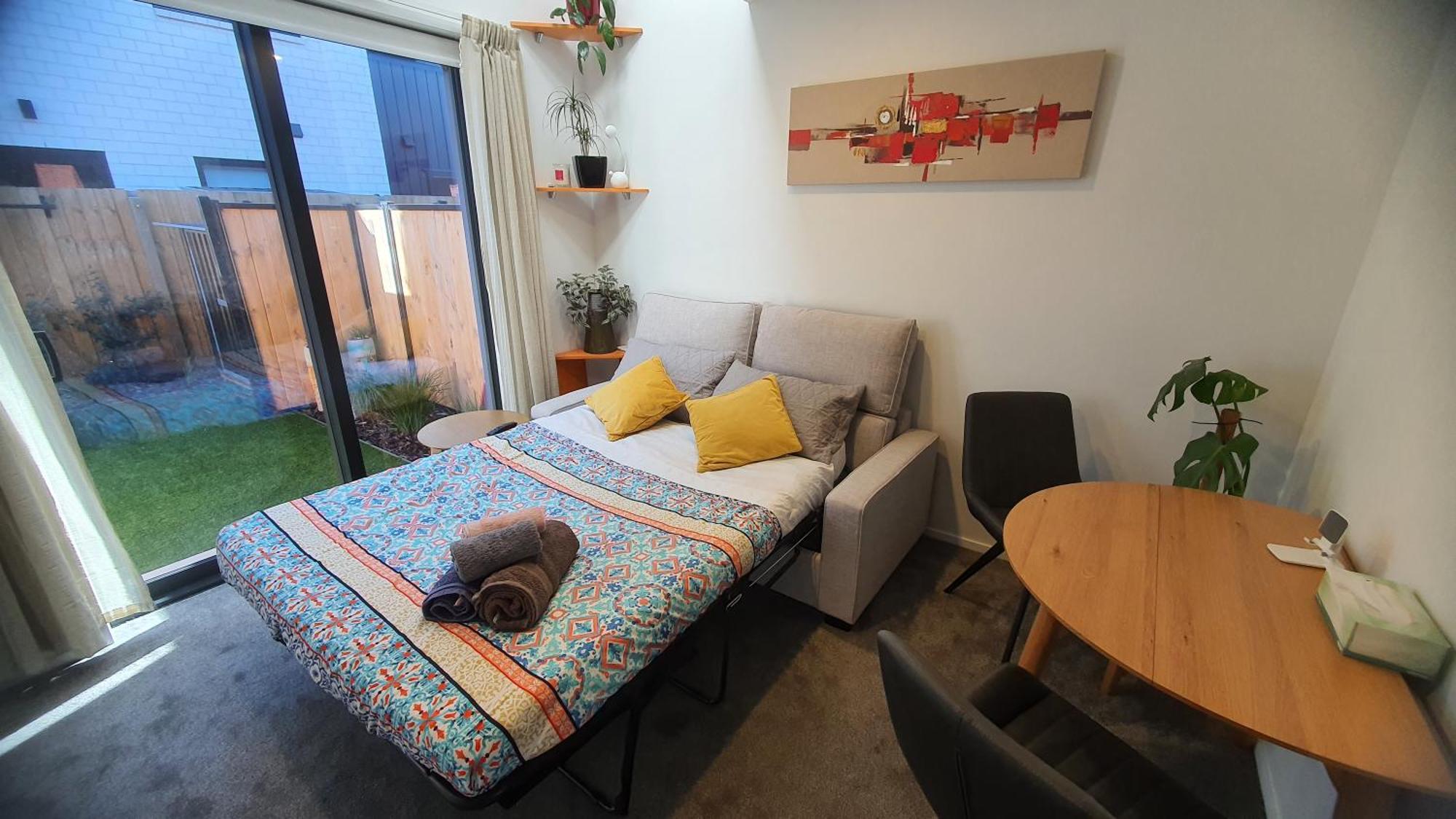 Modern Loft In Christchurch Cbd With Private Courtyard Zewnętrze zdjęcie